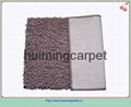 Loop velvet home Bathroom polyester bath rug