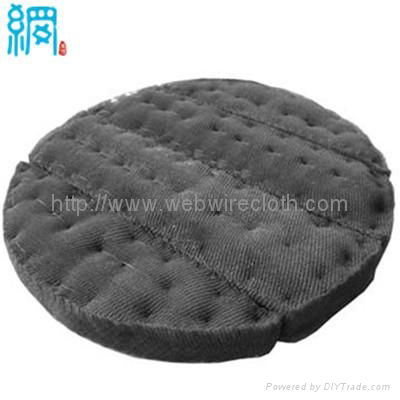 Knitted Wire Mesh Demister Pad Mist Eliminator 2