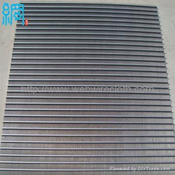 Wedge Wire (Vee-Shaped or V wires) Flat Screen Panel 2