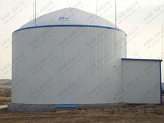 Amoco Biogas Storage System for Waste Treatment 