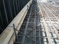 Single sided formwork for retaining wall 2