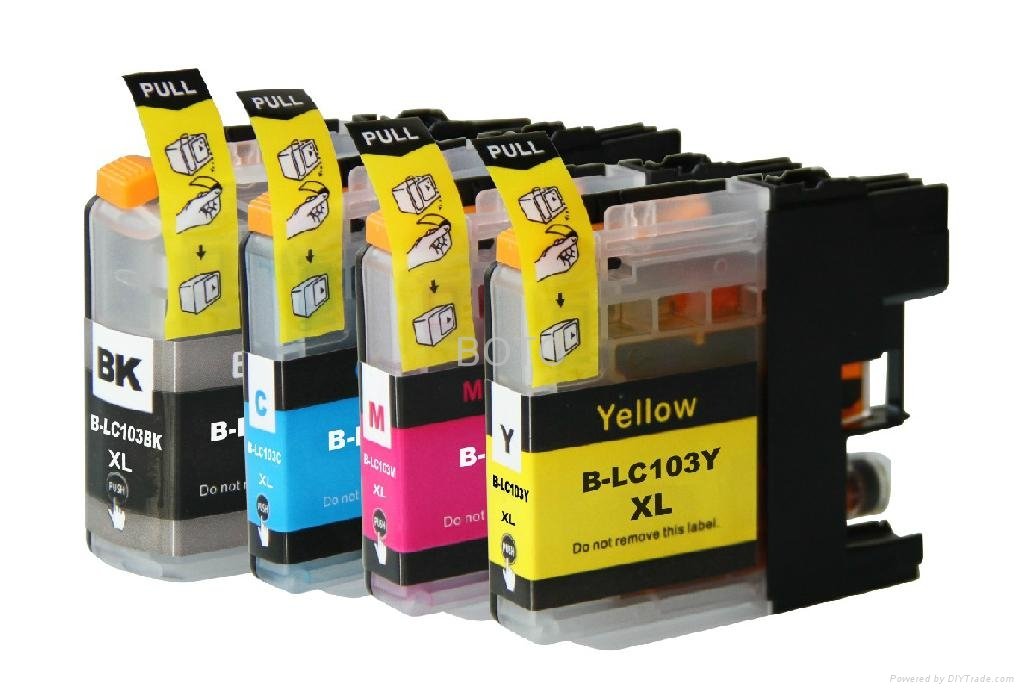 Compatible ink cartridge LC103 for brother MFC-J4610DW/J4510DW/J4410DW