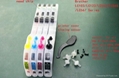 Refillable ink cartridges for Brother  LC113 LC115 LC117 LC123  3