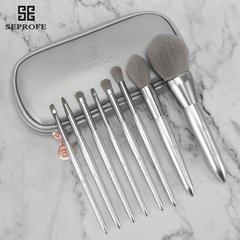 12 silver moonlight makeup brush sets