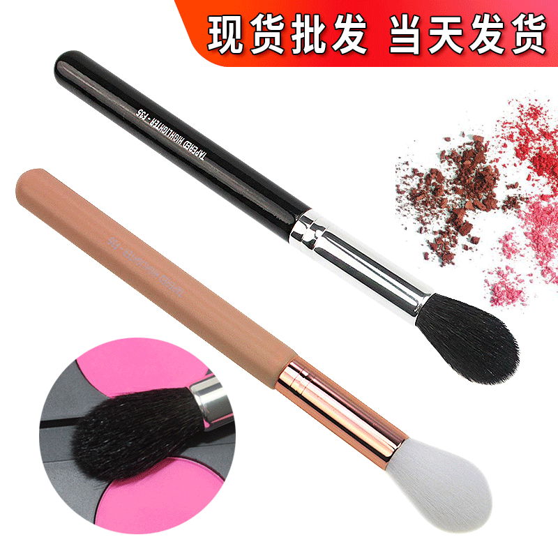 FG35 black wool conical highlighter brush