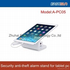 security display alarm Aluminium stand for ipad tablet pc