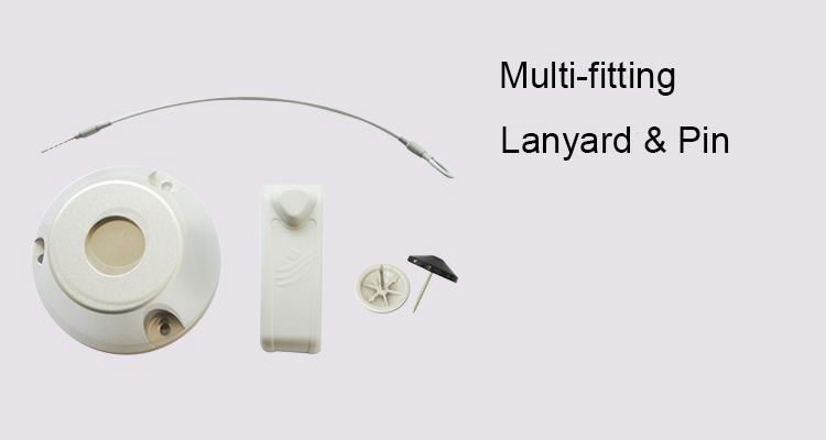 Low Price UHF RFID EAS Security Alarm Hard Clothes Pin Tag 5