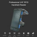  BLE Android/IOS UHF RFID Device Handheld Barcode Reader for Logistics Tracking 2