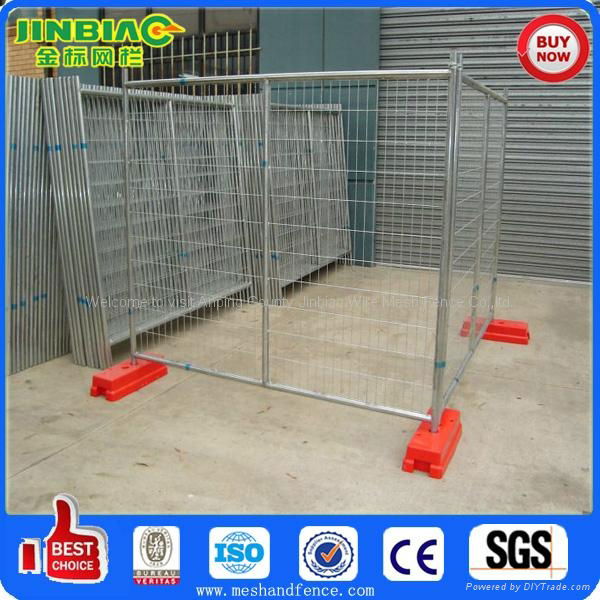 hot dipped galvanized temporary fencing