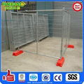hot dipped galvanized temporary fencing