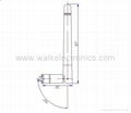 rotatable SMA rubber GSM/GPRS/AMPS/CDMA Quad Band Antenna(WK-GSM010)