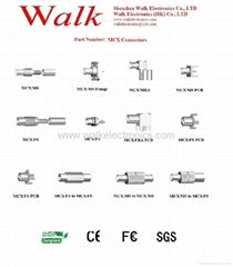 MCX Connectors