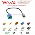 RF cable assembly/Pigtails/Jumper Cable: FAKRA female straight to FME male  1