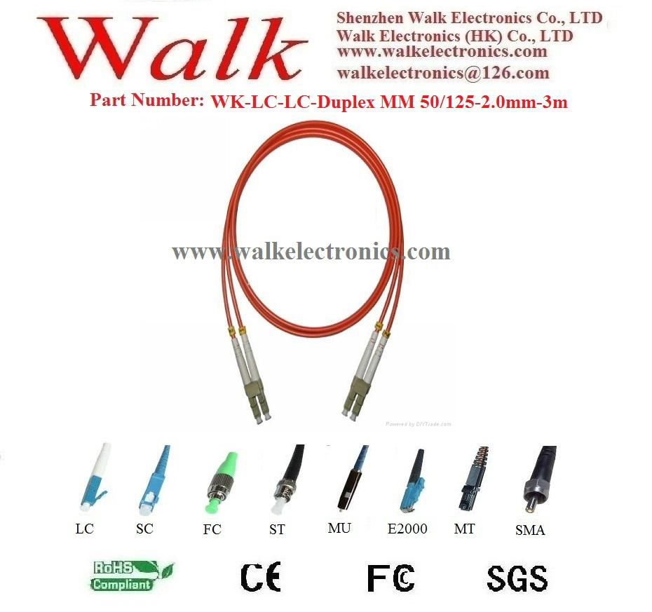 Fiber Patch Cord,fiber jumper cable,duplex LC to LC,multi mode 50/125
