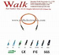 Fiber Patch Cord, fiber jumper cable, simplex ST to ST, multi mode 62.5/125