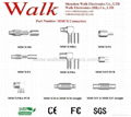 MMCX connector for RG174, RG178, RG316 cable, MMCX antenna connector