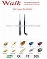 7.0dBi high gain SMA male straight foldable gsm gprs rubber antenna 1