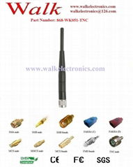 foldable TNC male 868MHz rubber antenna flexible TNC UHF RFID antenna
