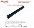 waterproof 80mm length SMA male straight gsm 3g 4G LTE rubber stubby antenna