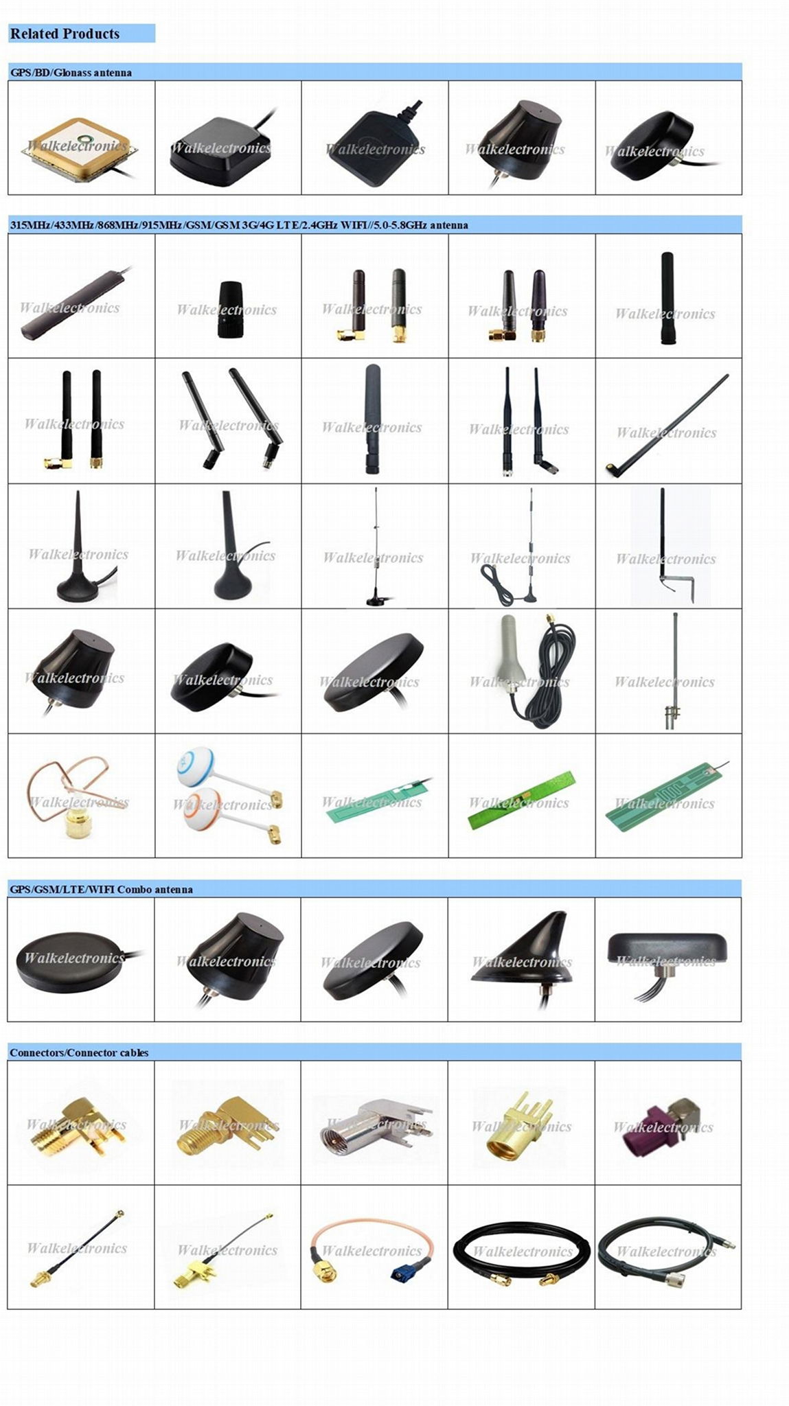 omni directional 5dBi CRC9 male angle 4G LTE antenna flexible crc9 antenna 3