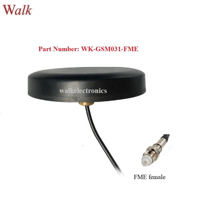 high gain IP67 waterproof  outdoor use FME female screw mount 3g gsm antenna