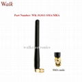 SMA male angle gprs 2g 3g rubber antenna gprs gsm multi band stubby antenna 1