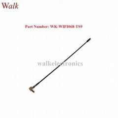 omni directional 5dBi high gain TS9 male right angle 2.4GHz WIFI antenna