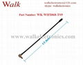 omni directional 5dBi high gain TS9 male right angle 2.4GHz WIFI antenna