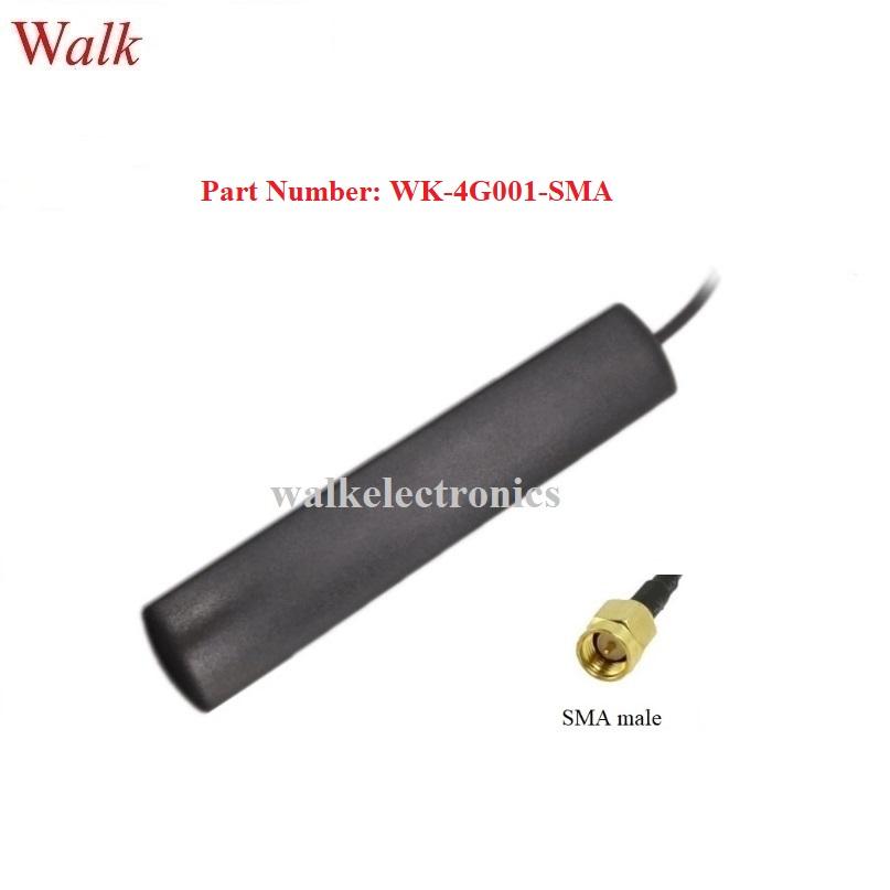 SMA male straight adhesive mount indoor gsm 3g 4G LTE patch antenna