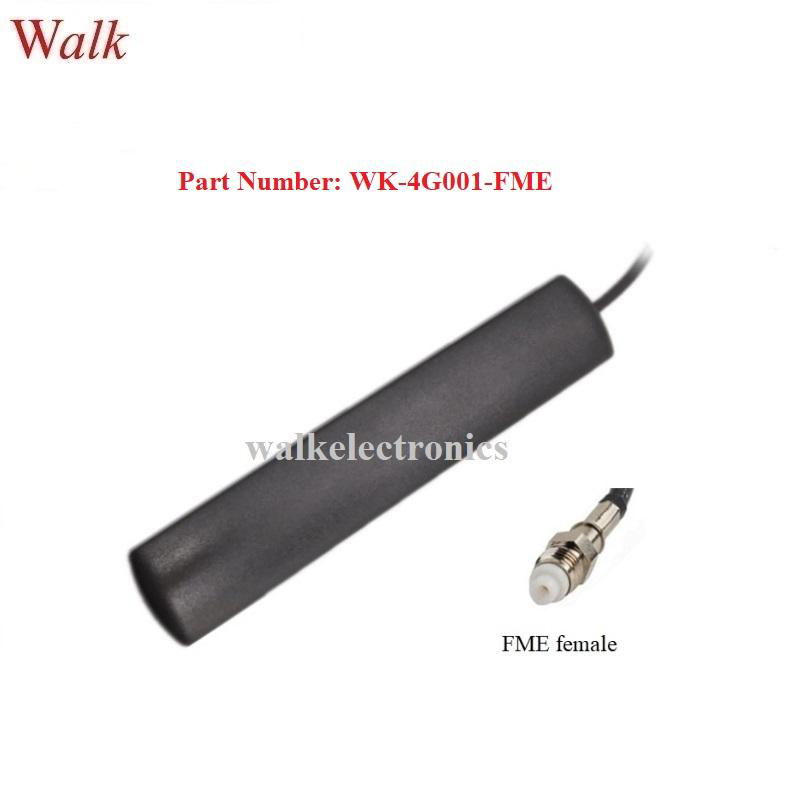 FME female straight adhesive mount high gain indoor gsm 3g 4g LTE pacth antenna