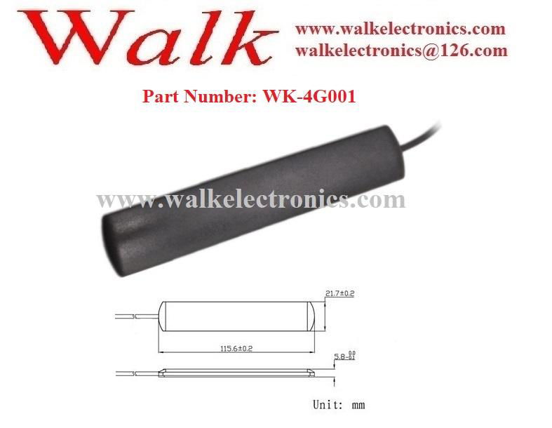 FME female straight adhesive mount high gain indoor gsm 3g 4g LTE pacth antenna 2