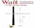 110mm high omni directional SMA male angle gsm 3g 4G LTE rubber sma antenna  2