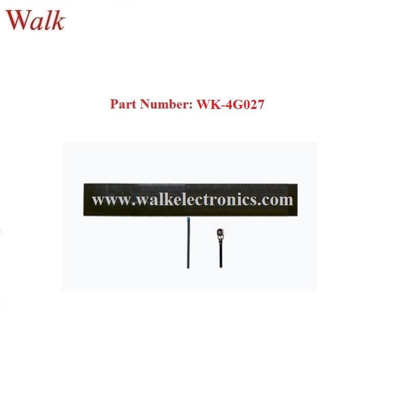 4G LTE PCB internal antenna with u.fl ipex connector RG178 cable adhesive mount