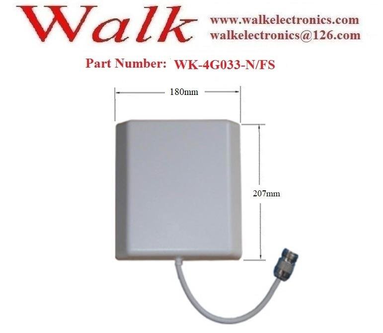 bracket directional wall mount high gain gsm 2g 3g 4G LTE panel antenna 2
