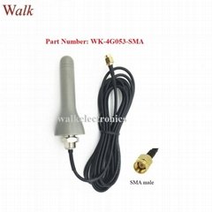 small size waterproof outdoor use screw mount GSM 3G 4g lte car antenna