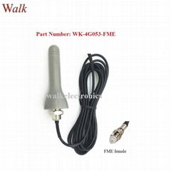 FME female small size outdoor use screw mount GSM 3G 4g lte car antenna