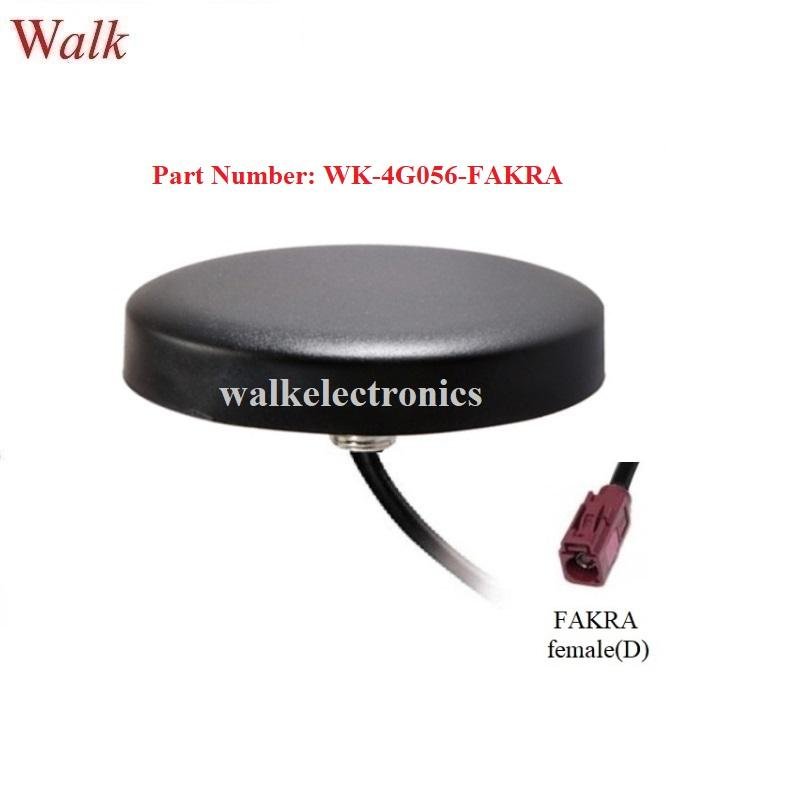 omnidirectional FAKRA female 5dbi gain outdoor screw mount GSM 3g 4g lte antenna