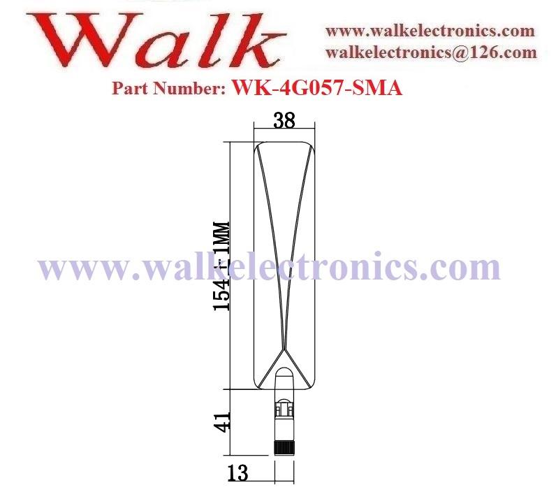 high gain movable joint 3g 4G LTE flat rubber antenna SMA male rotatable antenna 2