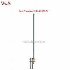 60cm 9dbi high gain N male weatherproof gsm 3g 4G LTE fiber glass antenna