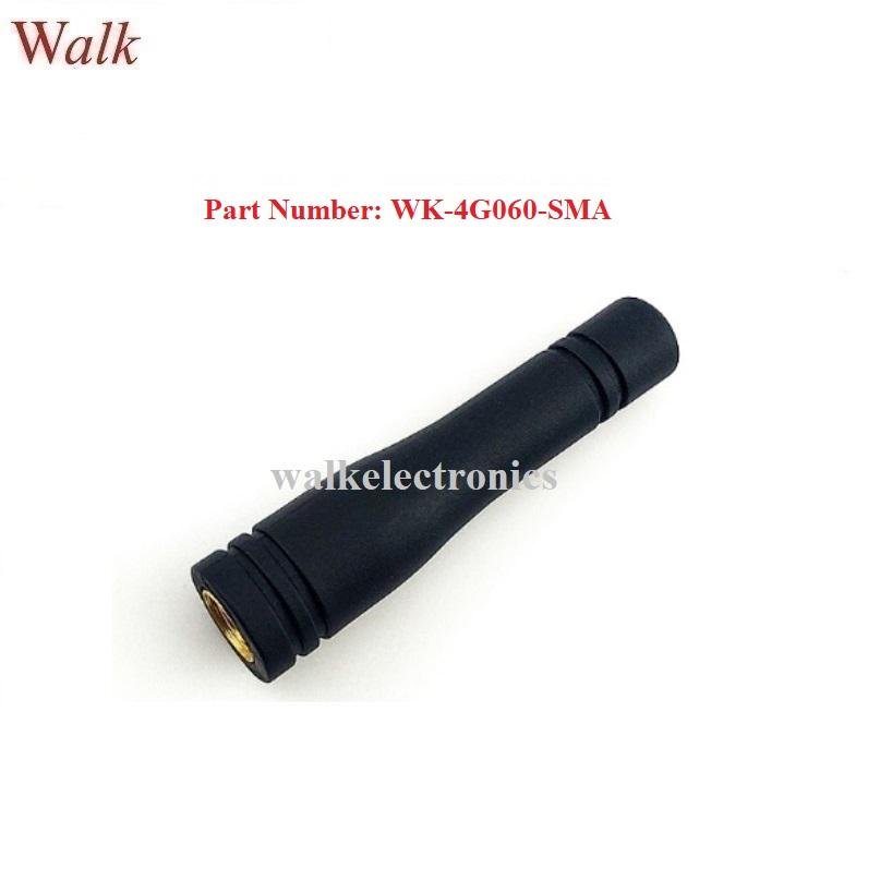 waterproof 50mm small SMA male 4G LTE rubber antenna LTE 4G stubby sma antenna