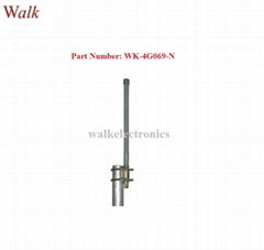 35cm 6dbi high gain N male weatherproof gsm 3g 4G LTE fiber glass antenna