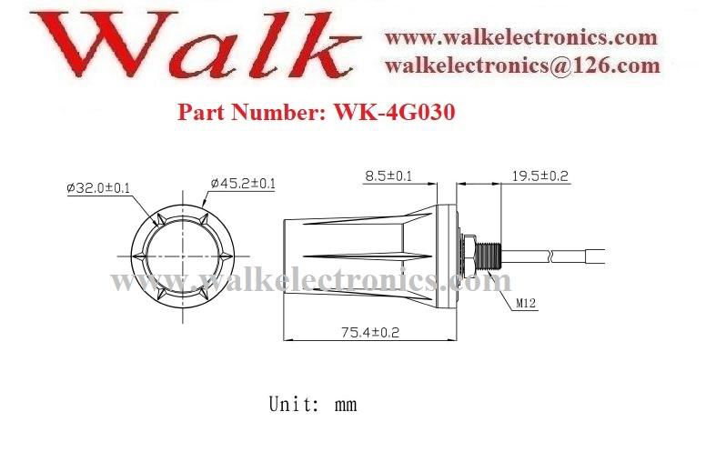 high gain waterproof outdoor use screw mount gsm 3g 4g lte antenna 2