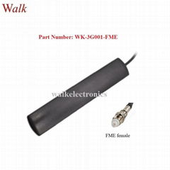 FME female indoor use adhesive mount GSM 3G multiband patch car antenna