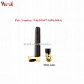 short SMA male angle 50mm length small gprs multi band  GSM 3G rubber antenna 1