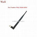 7dbi high gain flexible GSM 3G rubber Antenna elbow gprs multi band BNC antenna