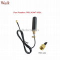 small size waterproof outdoor use screw mount gprs gsm 2g 3G car rubber antenna