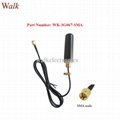 small size waterproof outdoor use screw mount gprs gsm 2g 3G car rubber antenna 1