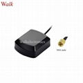 adhesive mount SMA male waterproof high gain active GPS car antenna 1