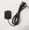 adhesive mount SMA male waterproof high gain active GPS car antenna 3