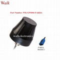 fakra female external screw mount high gain waterproof active gps antenna